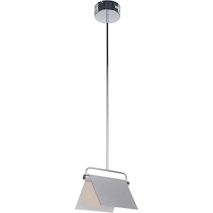 Tente - 14W 1 LED Mini Pendant - 8.13 inches wide by 6.75 inches high