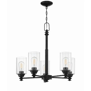 Dardyn - 5 Light Chandelier-25 Inches Tall and 25 Inches Wide - 918300