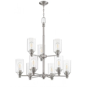 Dardyn - Nine Light Chandelier - 29.25 inches wide by 35 inches high - 1215518
