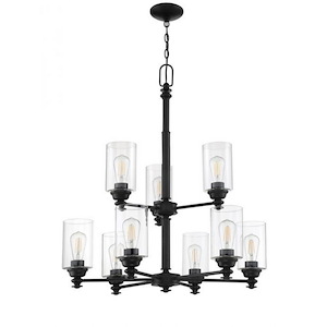 Dardyn - Nine Light Chandelier - 29.25 inches wide by 35 inches high - 1215447