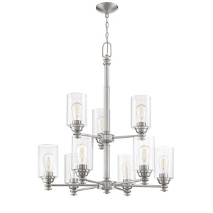 Dardyn - 9 Light Chandelier-35 Inch Tall and 29.25 Inch Wide - 918302
