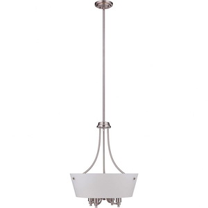 Tyler - Four Light Foyer in Transitional Style - 18.75 inches wide by 25.25 inches high