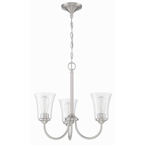 Gwyneth - Three Light Chandelier in Traditional Style - 20 inches wide by 18.5 inches high - 921754