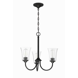 Gwyneth - Three Light Chandelier in Traditional Style - 20 inches wide by 18.5 inches high - 1215522