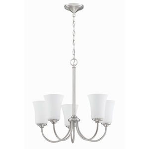 Gwyneth - Five Light Chandelier in Traditional Style - 23 inches wide by 22 inches high