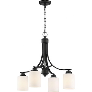 Bolden - Four Light Chandelier in Transitional Style - 23 inches wide by 22 inches high - 1215528
