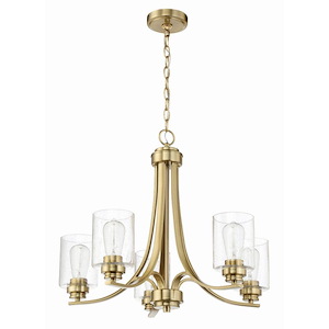 Bolden - Five Light Chandelier in Transitional Style - 24 inches wide by 20.5 inches high - 921727
