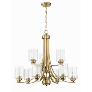 Bolden - 9 Light Chandelier-26.5 Inches Tall and 29 Inches Wide