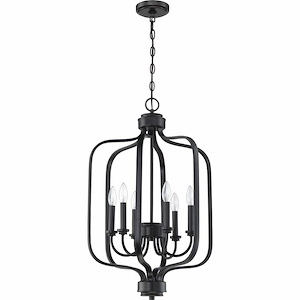 Bolden - Six Light Foyer in Transitional Style - 18 inches wide by 29 inches high