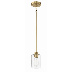 Bolden - 1 Light Mini Pendant-7.25 Inches Tall and 5 Inches Wide