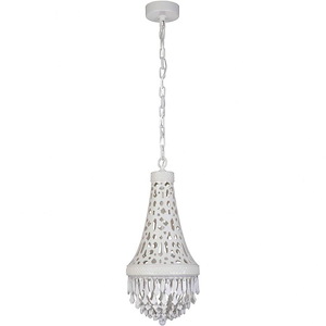 Nico - 29W 1 LED Chandelier - 10.13 inches wide by 24 inches high