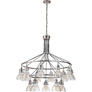 State House - 15 Light Chandelier-42.24 Inch Tall and 42.13 Inch Wide - 918481
