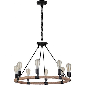 Dillon - Eight Light Chandelier - 30.08 inches wide by 23.43 inches high