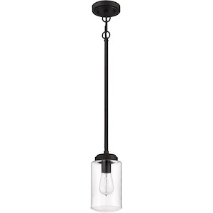 Crosspoint - 1 Light Outdoor Pendant In Transitional/Modern and Contemporary Style-10.13 Inches Tall and 4.88 Inches Wide - 918298