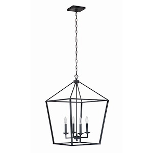 Flynt - 4 Light Foyer-29 Inch Tall and 19 Inch Wide - 921797