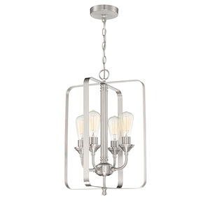 Bridgestone 4 Light Foyer 22.5 Inch Tall and 15.25 Inch Wide - 1397214