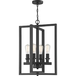 Chicago - Four Light Foyer in Transitional Style - 18 inches wide by 25.5 inches high
