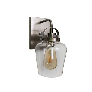 Trystan - One Light Wall Sconce in Transitional Style - 5.5 inches wide by 10 inches high