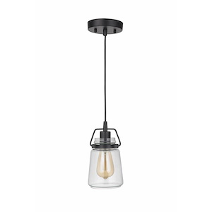 Trystan - One Light Mini Pendant in Transitional Style - 5.5 inches wide by 8.65 inches high - 990917
