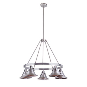 Union - 5 Light Outdoor Chandelier-27.25 Inch Tall and 35 Inch Wide - 990927