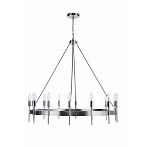 Larrson - 14 Light Chandelier-33.5 Inch Tall and 36 Inch Wide - 1116868