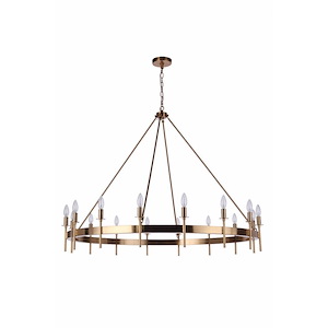 Larrson - 16 Light Chandelier-36.5 Inches Tall and 48 Inches Wide - 1338131