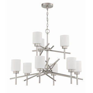 Cadence - 9 Light Chandelier-24.13 Inch Tall and 32 Inch Wide - 1071946