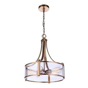 Elliot - 5 Light Pendant In Transitional Style-20.13 Inches Tall and 16.38 Inche Wide