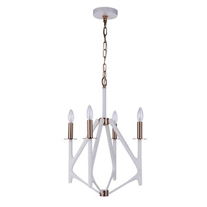 The Reserve - 4 Light Chandelier-24.25 Inches Tall and 17.5 Inches Wide - 1338135