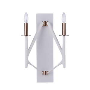 The Reserve - 2 Light Wall Sconce-20 Inches Tall and 13.25 Inches Wide - 1338136