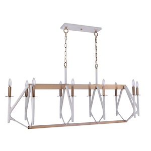 The Reserve - 10 Light Island-24.5 Inch Tall and 16.5 Inch Wide - 1421326