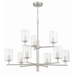 Hailie - 9 Light Chandelier-26.25 Inch Tall and 32 Inch Wide - 1116813