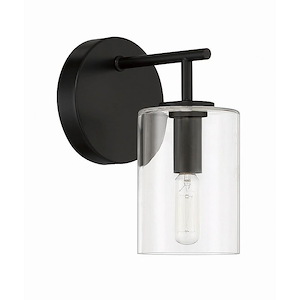 Hailie - 1 Light Wall Sconce In Transitional Style-8.5 Inches Tall and 5 Inche Wide