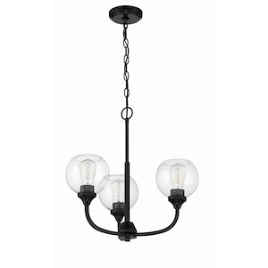 Glenda - 3 Light Chandelier In Traditional Style-19.63 Inches Tall and 20 Inche Wide - 1116841
