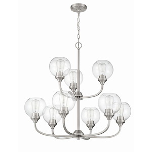 Glenda - 9 Light Chandelier-28.25 Inch Tall and 29.5 Inch Wide - 1116840