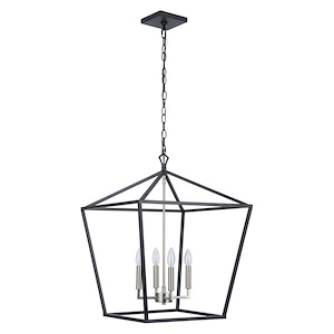 Flynt II - 4 Light Foyer-25.88 Inch Tall and 20 Inch Wide - 1116880