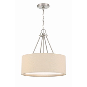 Duke - 3 Light Pendant In Traditional Style-19 Inches Tall and 18.13 Inches Wide - 1274837