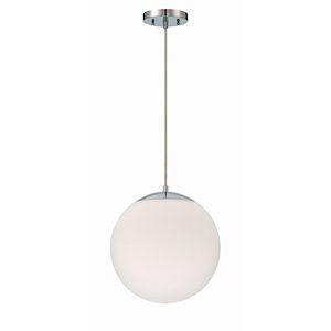 Gaze - 1 Light Pendant In Contemporary Style-12.8 Inches Tall and 11.88 Inches Wide