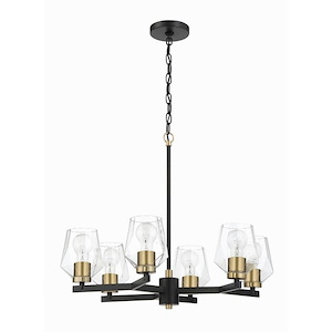 Avante Grand - 6 Light Chandelier-21.57 Inches Tall and 23.15 Inches Wide