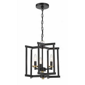 Avante Grand - 3 Light Convertible Semi-Flush Mount-14.21 Inches Tall and 11.26 Inches Wide