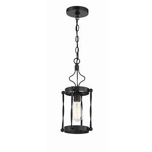 Jolenne - 1 Light Mini Pendant In Traditional Style-15.94 Inches Tall and 6.97 Inches Wide