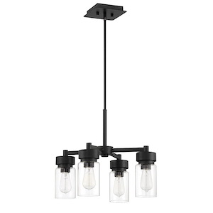 Bennet - 4 Light Outdoor Chandelier-16.75 Inches Tall and 20 Inches Wide