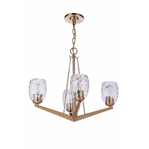 Guiding Star - 4 Light Chandelier In Traditional Style-18.75 Inches Tall and 21.5 Inches Wide - 1274868