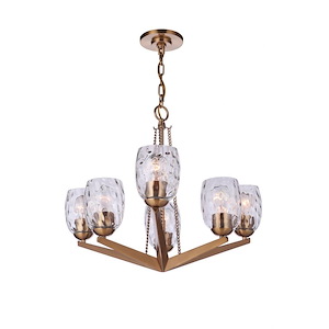 Guiding Star - 6 Light Chandelier In Traditional Style-18.75 Inches Tall and 22.63 Inches Wide - 1274869