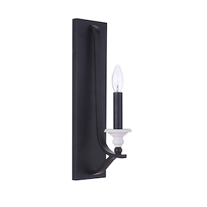 Esme - 1 Light Wall Sconce In Traditional Style-17.52 Inches Tall and 4.53 Inches Wide - 1274885