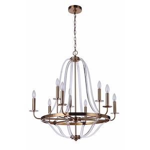 Graclyn - 9 Light Chandelier In Traditional Style-31.3 Inches Tall and 30.51 Inches Wide - 1274890