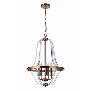Graclyn - 5 Light Foyer In Traditional Style-28.35 Inches Tall and 19.49 Inches Wide - 1274891