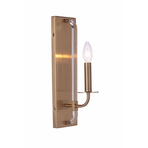 Graclyn - 1 Light Wall Sconce In Traditional Style-15.94 Inches Tall and 4.49 Inches Wide - 1274892
