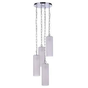 Myos - 4 Light Pendant In Traditional Style-13.5 Inches Tall and 12.01 Inches Wide - 1274895