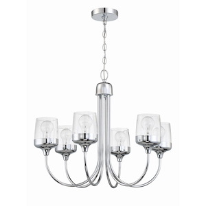 Wrenn - 6 Light Chandelier-21.38 Inches Tall and 26 Inches Wide - 1324884